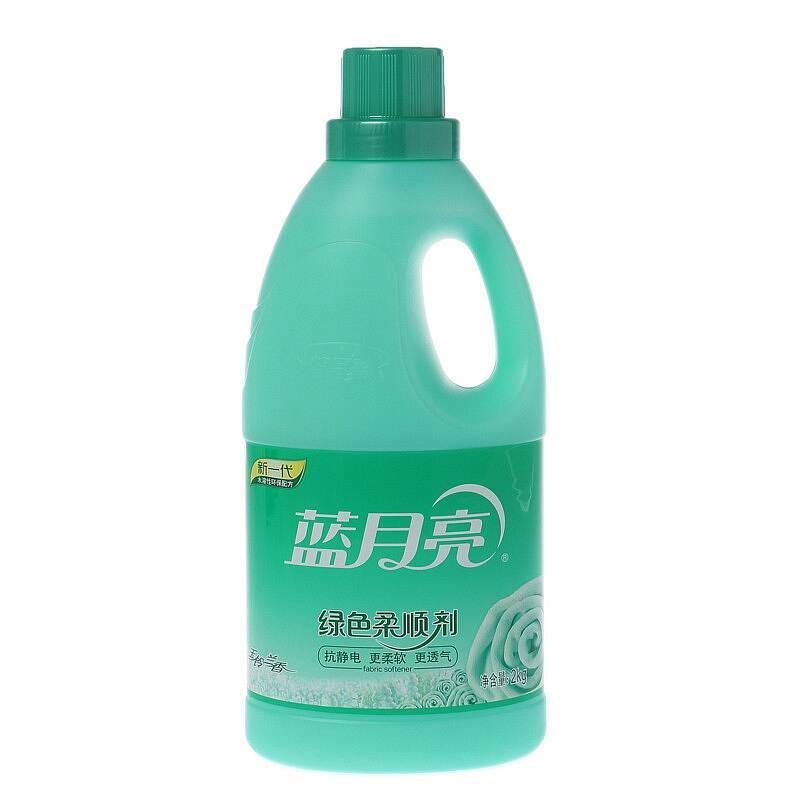 蓝月亮玉铃兰绿色柔顺剂2kg 6902022131660 6瓶
