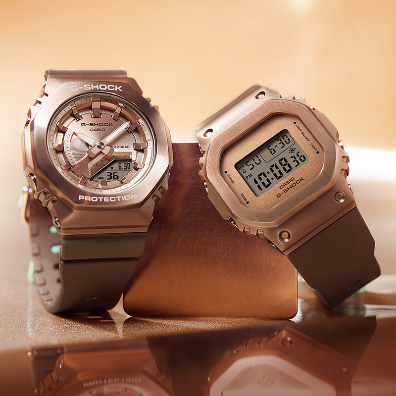 卡西欧手表女农家橡树八角铁树gshock手表运动潮流日韩石英腕表送礼