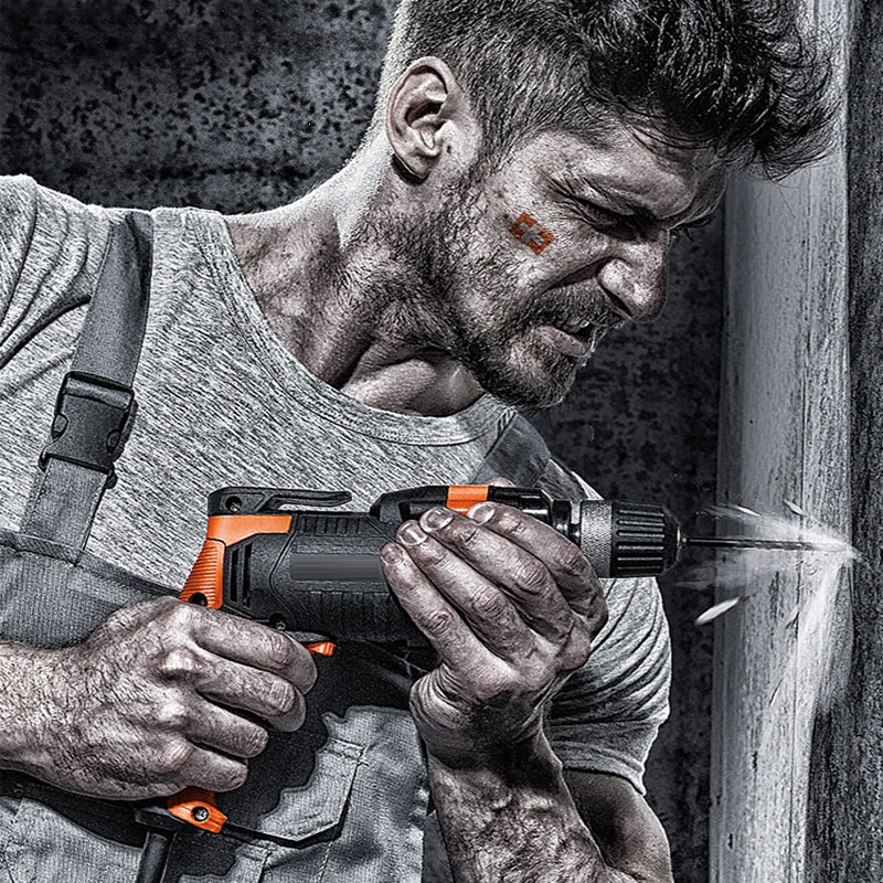 手电钻220v家用冲击钻有线插电手枪钻多功能电转电动工具小型电钻