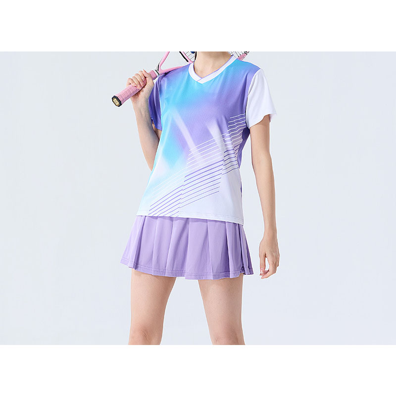 丛信哲 羽毛球服套装 D8/套高清大图