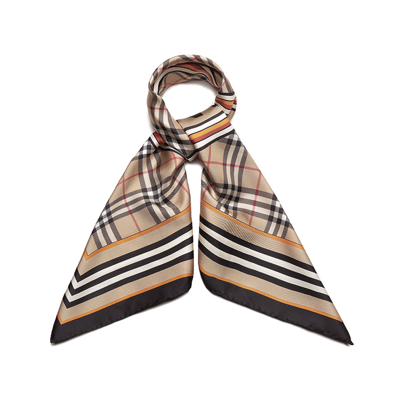 博柏利burberry女款桑蚕丝方巾丝巾围巾8053182