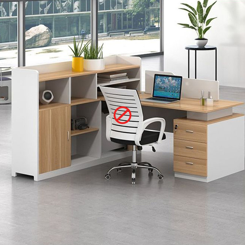 吾卫世 办公桌 150*140*110cm张高清大图