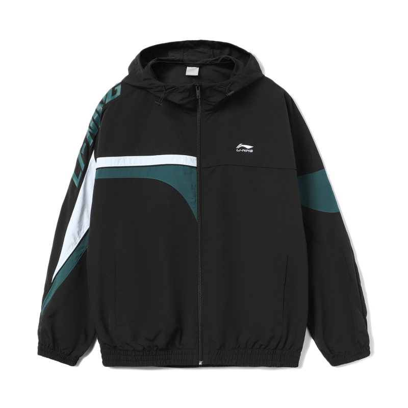 李宁2023新款风衣男士运动潮流系列开衫长袖外套春季上衣运动服男