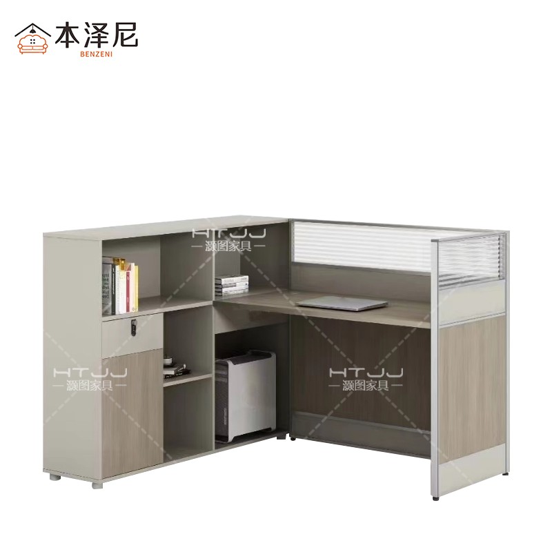 本泽尼 屏风工位 HTHY-GW550 1500*1400*1100mm 张高清大图