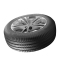 米其林轮胎245/40 R18 95Y ZP 浩悦3 奔驰原配 零气压续行