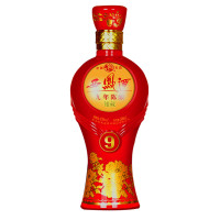 西凤酒45度银藏9年九年陈酿凤香型精品礼盒白酒整箱6瓶陈酿老酒