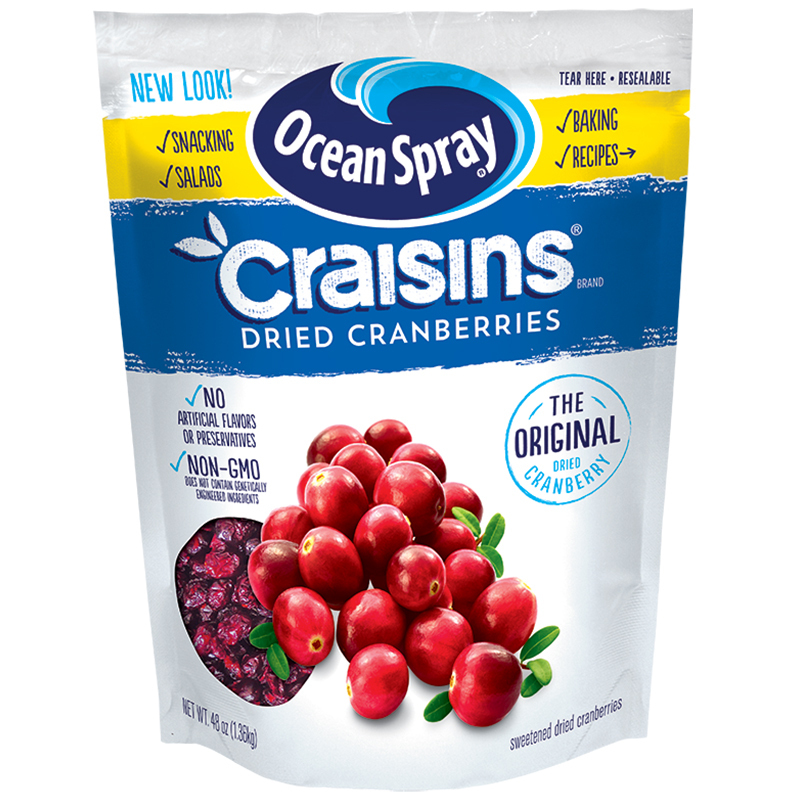 [1360g大包装]优鲜沛(Craisins)蔓越莓干 原味 1360g/袋 果干蜜饯果脯烘焙原料零 进口食品美国进口