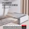 美的(Midea)石墨烯可折叠踢脚线取暖器 电暖气家用移动地暖对流式干衣电暖器电暖风浴室防水溅 HDW22MV极地白