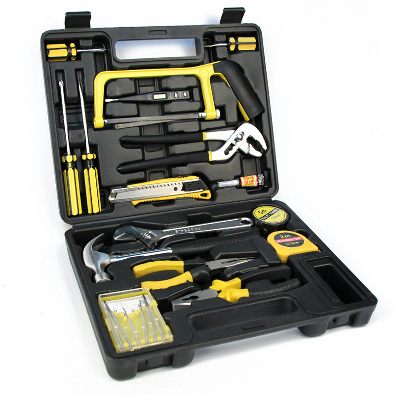 传枫维修工具套装22件套家用工具箱五金工具修理工具cf8022