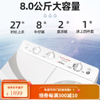 荣事达8/9/10kg大容量公斤老式双缸双桶双筒洗衣机半自动家用小型 14公斤强力去污(波轮抗)