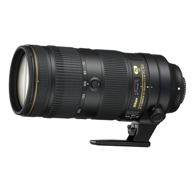尼康(Nikon) AF-S 尼克尔 70-200mm f/2.8E FL ED VR 防抖 大光圈 长焦远摄镜头