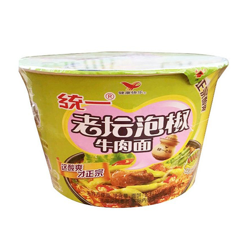 统一来一桶泡椒牛肉桶112g