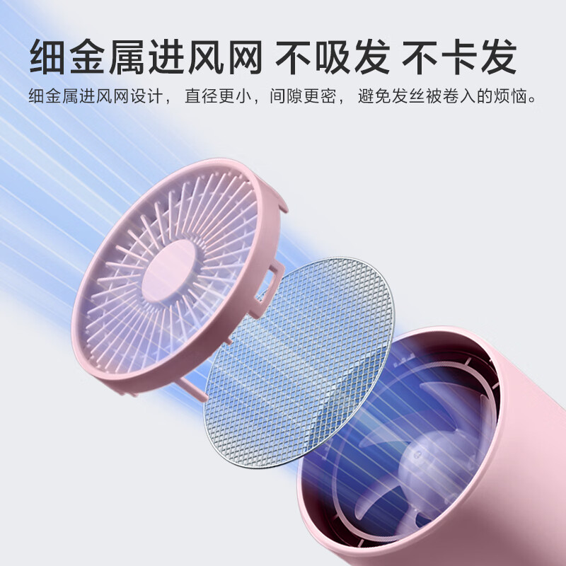 飞科(FLYCO)电吹风机宿舍用 柔风负离子恒温护发 家用冷热大风量快速干发吹风筒FH6291高清大图