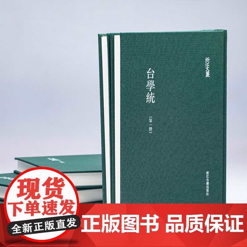 浙江文丛:台学统(竖版繁体精装 全套9册)清代台州黄岩学者王棻撰写反映历代台州籍学者基本学术成就学案专著地方文献研究正版高清大图