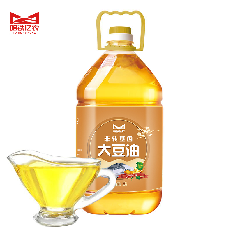 哈铁亿农 食用油非转基因色拉油5L/桶高清大图
