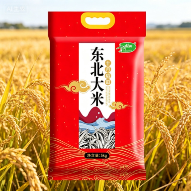 十月稻田 祥云纳福 东北大米5kg