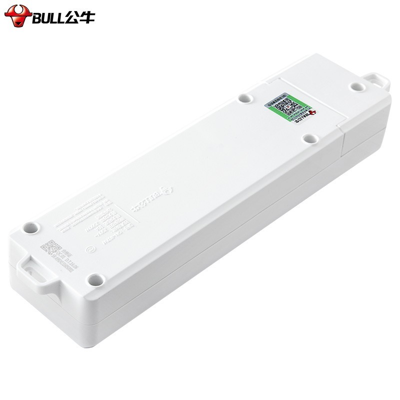 公牛 插座 新国标/插线板/插排/排插/接线板/拖线板/自行接线/无插头无电源线 GN-407W 4位总控 无线高清大图