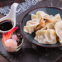 吴大娘 大娘水饺 虾仁水饺 600g(蒸饺 饺子 煎饺 锅贴 早餐食材 火锅食材)