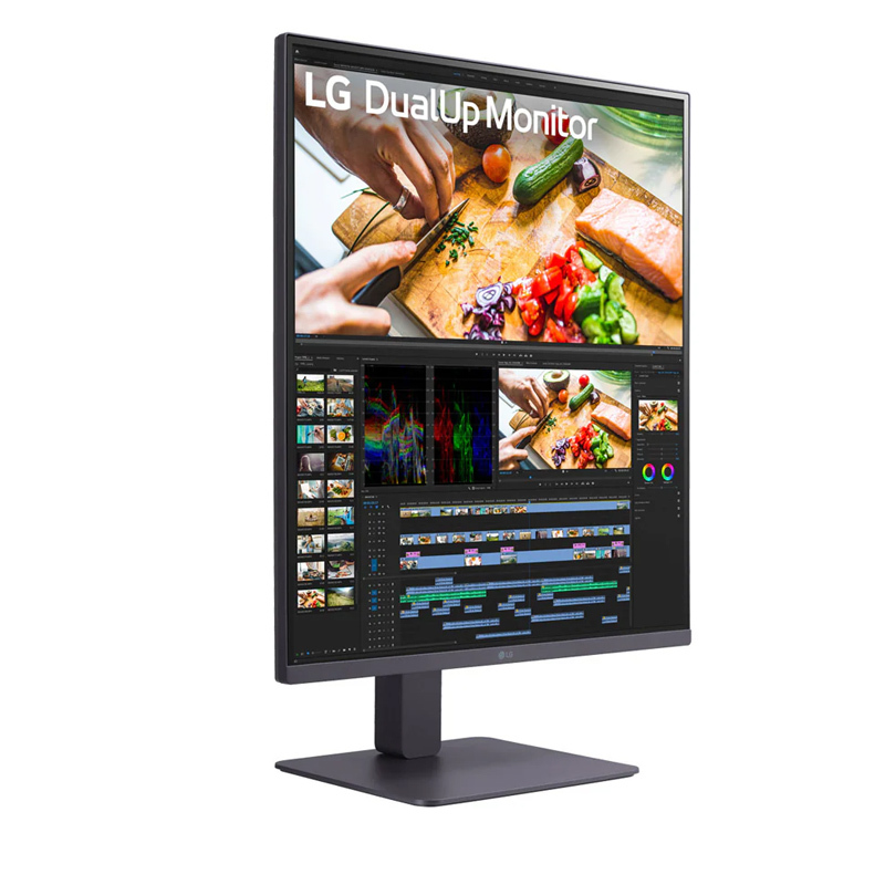 LG 28MQ750 27.6英寸 2K显示器16:18魔方屏Tpye-C 90W 播办公程序