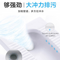 ARROW箭牌卫浴蹲便器ALD507C蹲坑水箱套装蹲厕便池防臭大便器