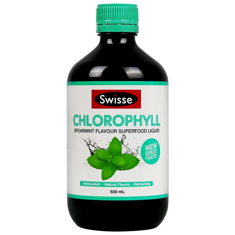 澳洲Swisse叶绿素口服液 500ml 薄荷味 1瓶装 Chlorophyll 膳食营养补充剂 进口图片
