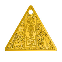 素竹 足金/黄金金条 足金金山1克金条 投资收藏赠礼