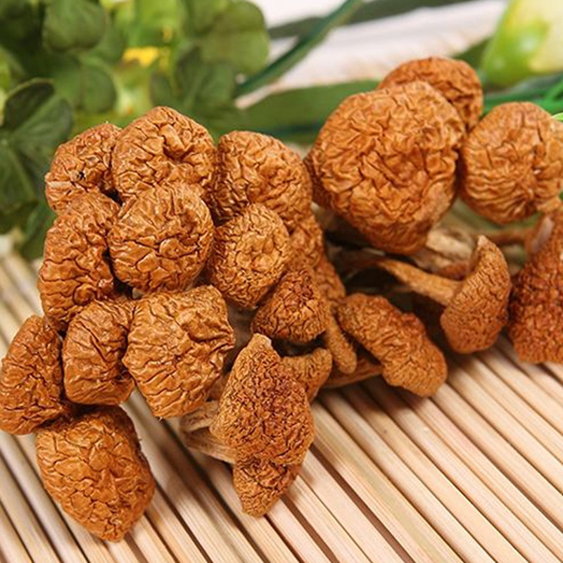 天锦 一级压缩滑子蘑 250g 压缩菌菇 东北野生干货土特产 东北