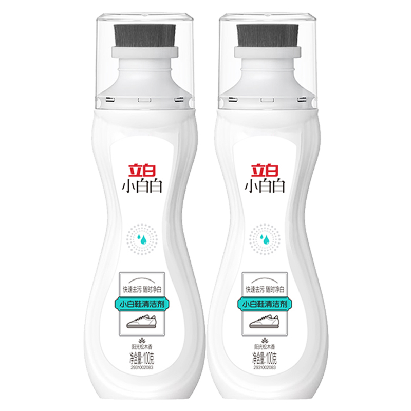 立白白鞋清洁剂套装100g*2瓶去污qxj_xbb_xbb_100-2(包装随机)