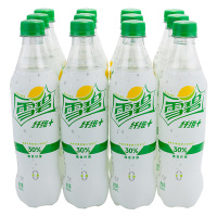 雪碧 Sprite 雪碧纤维+ 柠檬味零卡零糖汽水饮料 当季新品网红版 500ml*12瓶/箱 可口可乐出品