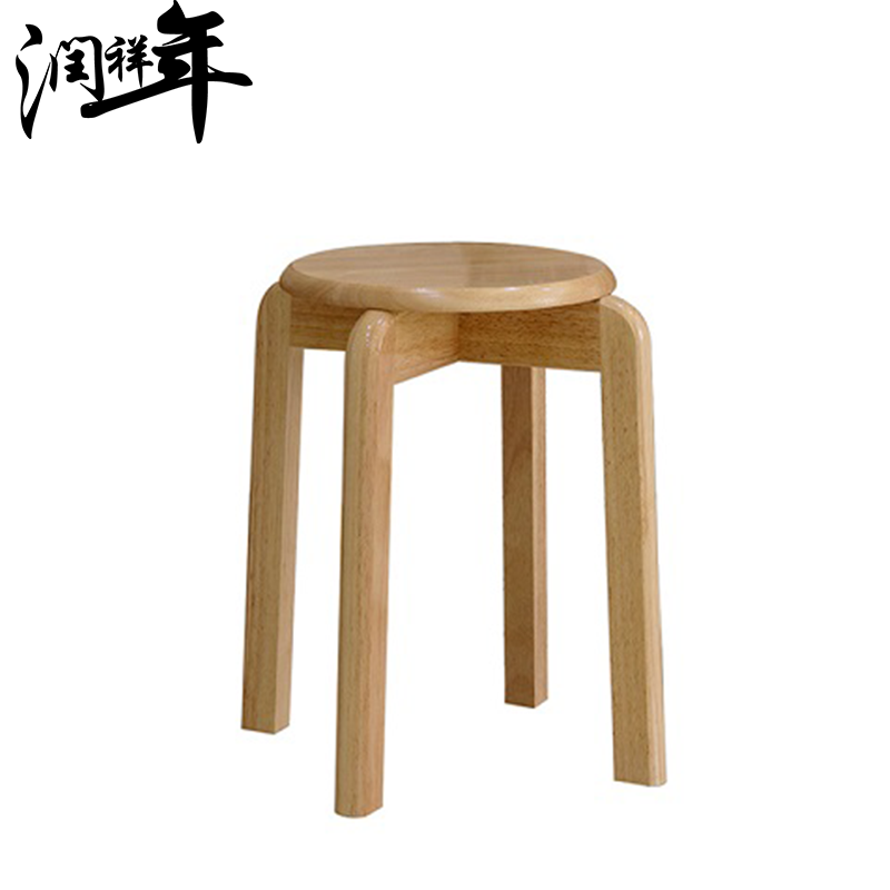 实木圆凳 餐桌凳YZ900/把