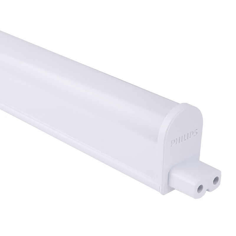 飞利浦(PHILIPS)明皓系列T5 LED一体化支架灯日光节能灯管全套1.2米13W暖白光4000K 不含连接线和电源