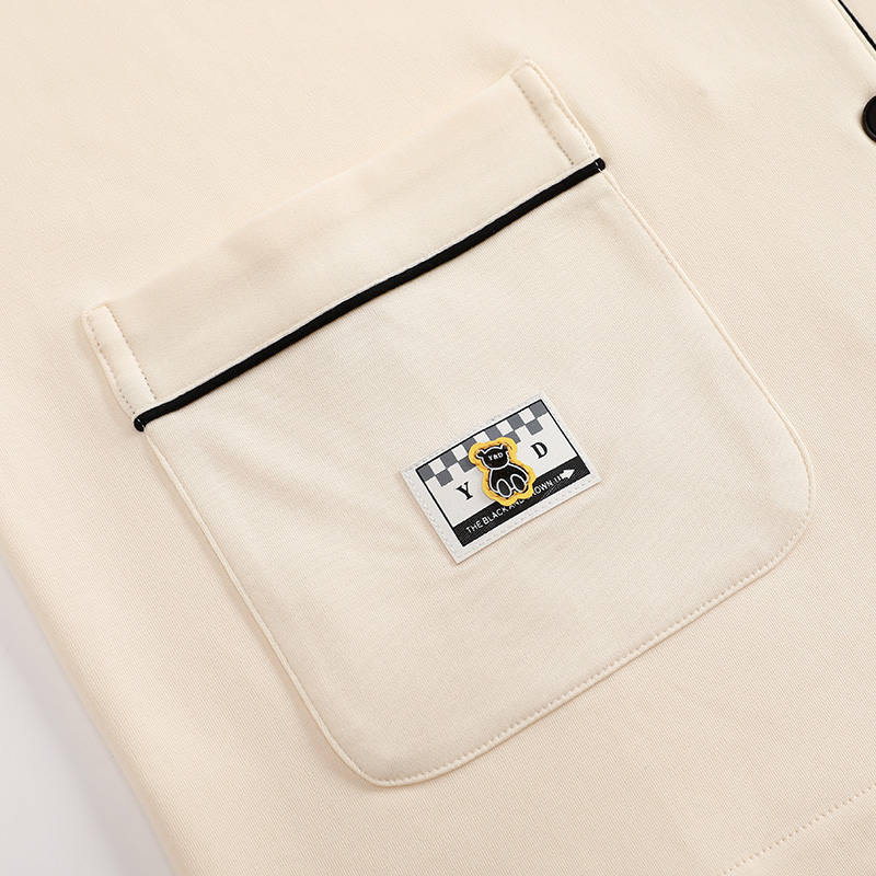 浪莎2025新款睡衣女士春秋季纯棉长袖开衫家居服秋冬款高级感套浪高清大图