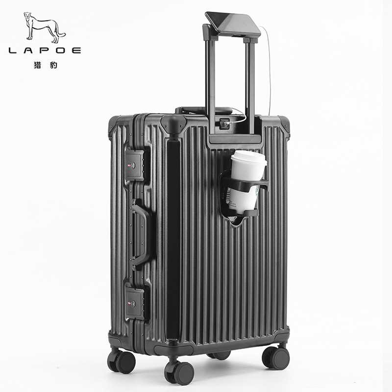猎豹 铝合金拉杆箱26寸 LB9 个高清大图
