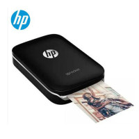 惠普（HP）Sprocket 100(黑) 小印口袋照片打印机无墨打印 蓝牙连接家庭旅行便携式照片打印机替代CP1300