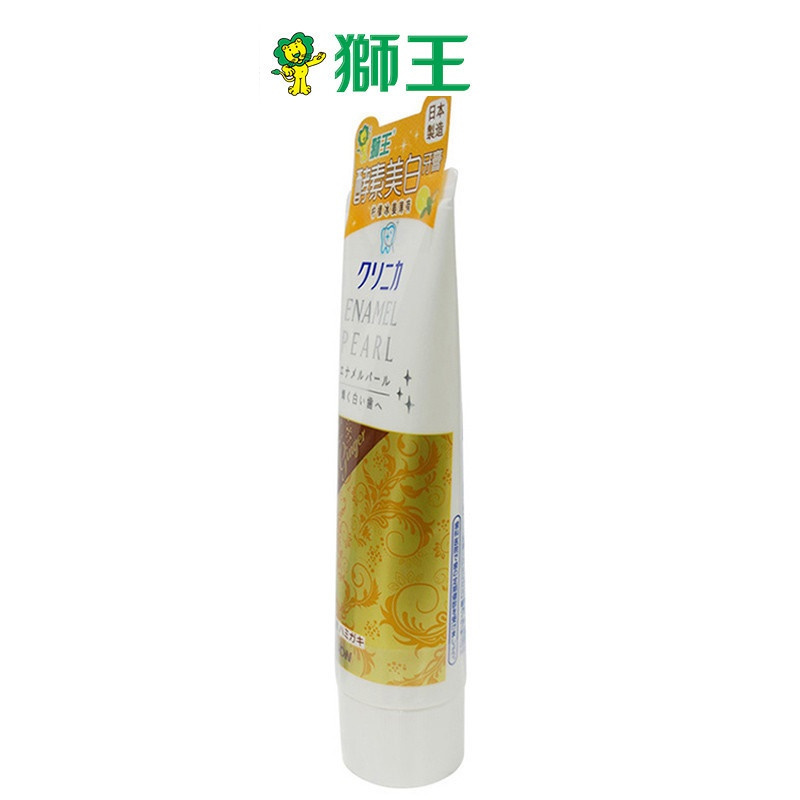 狮王 酵素美白 柠檬冰姜薄荷 牙膏 130g(单位:支)