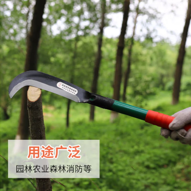 钢盾锰钢加厚小号砍柴刀 全长125cm/刀柄长100cm/刀刃约20cm/刀头约11cm