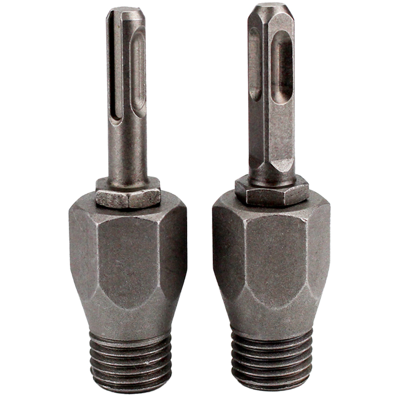 金刚石阿斯卡利水钻头加长杆墙壁开孔器转换接头电锤转水钻杆方柄