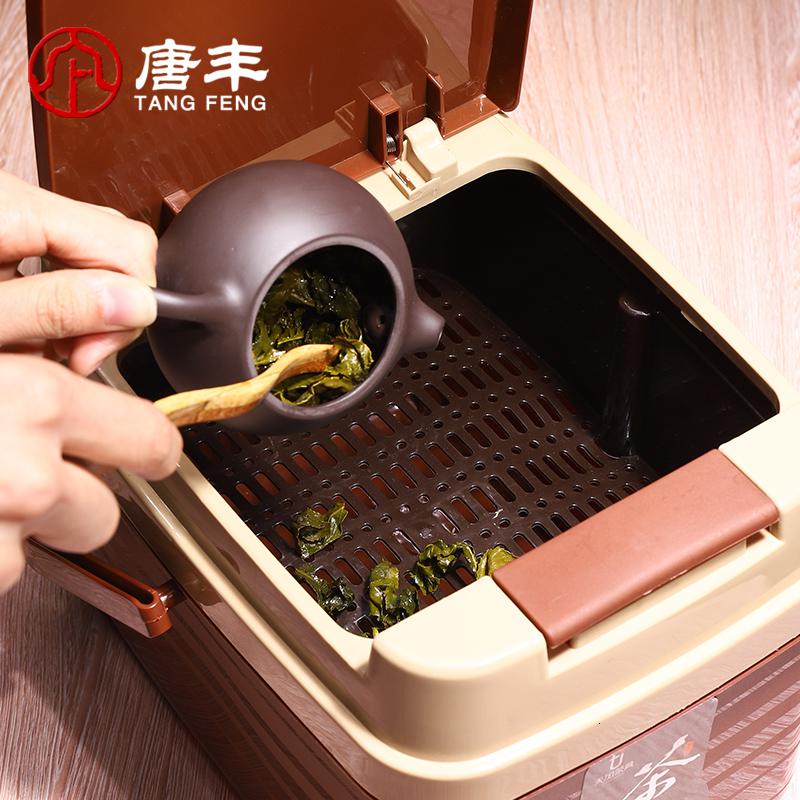 家柏饰(CORATED)茶具茶水桶茶盘排水桶茶桶茶渣桶废水桶茶叶桶家用茶道配件Z高清大图