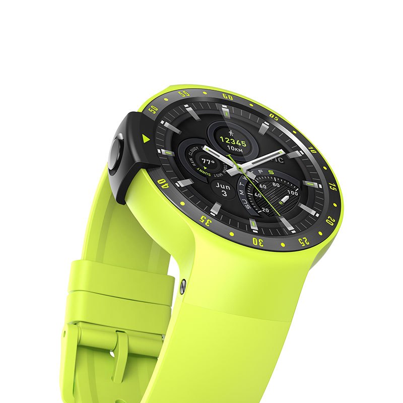 自营【ticwatch s 运动系列】智能手表谷歌3g独立通话gps运动轨迹心率