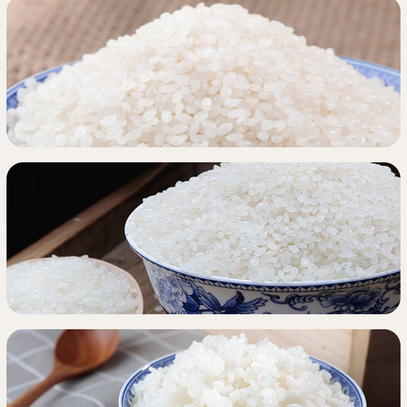鲁花苏北大米农场生态米5kg/包