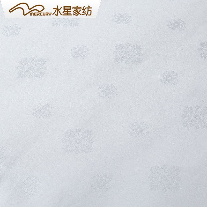 水星(MERCURY) 家纺 桑蚕丝枕芯夏季单人助眠枕头 丝丝心动蚕丝枕 白色 48*74cm