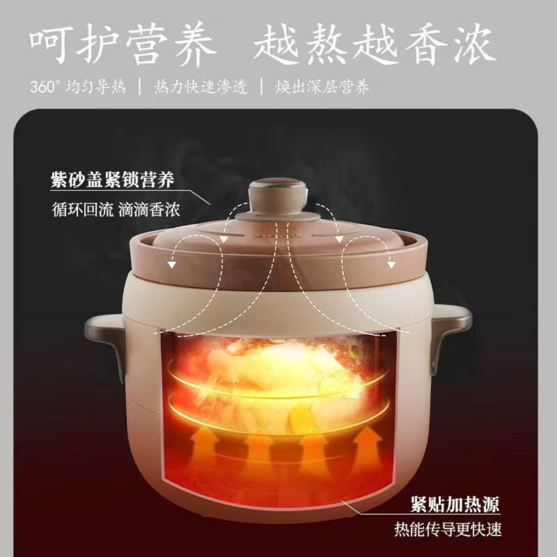 小熊(Bear)电炖锅DDG-D40X9高清大图