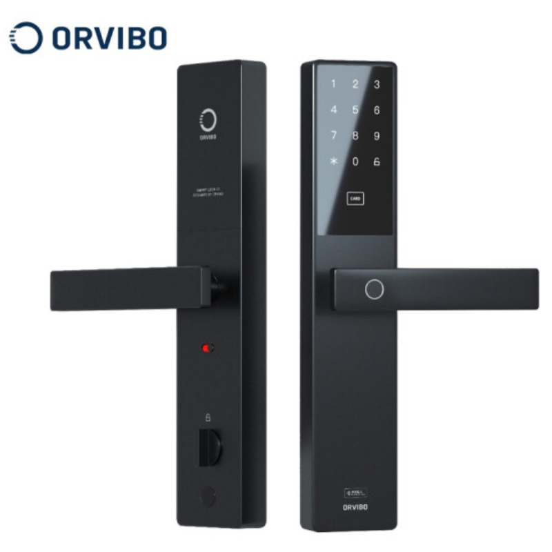欧瑞博(orvibo) C1智能指纹锁 家用防盗门密码电子锁 C级锁芯( 标准版)(含安装)