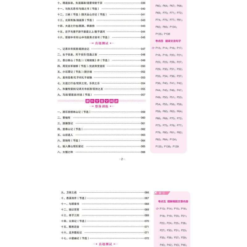 文言文+古诗100篇 八年级 [正版]2025版第13次修订 八年级文言文+古诗阅读训练100篇8年级语文人教版初一语文图片