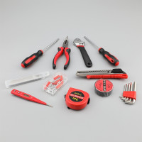 赛拓（SANTO）24件多功能家用工具套装 五金工具家用维修工具组套赠WD-40除湿防锈 【0354】轻便型工具箱包