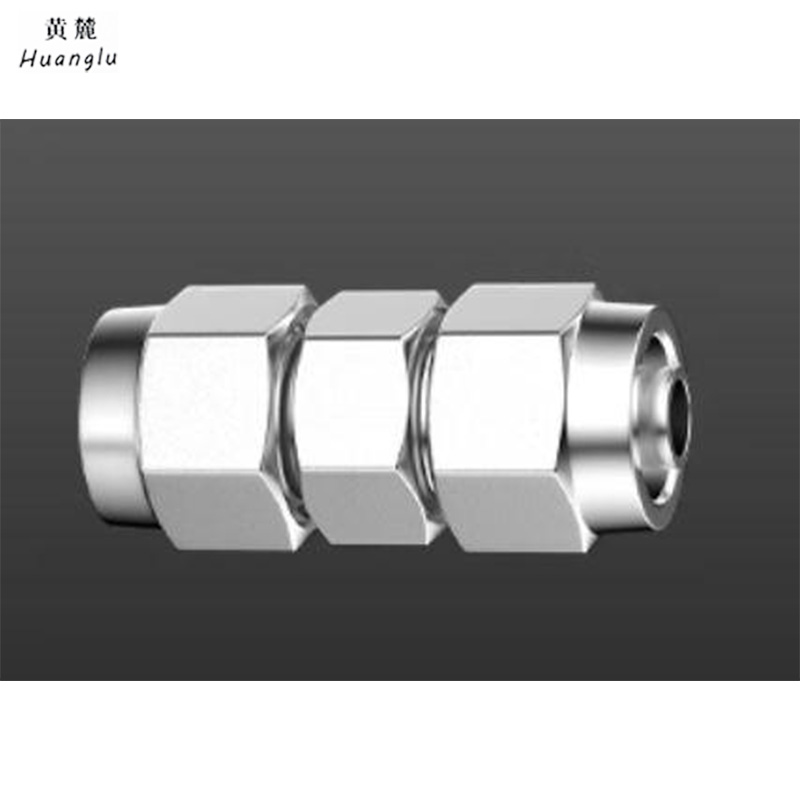 黄麓 高压气管接头 不锈钢 G1/2-φ12*8 个 多用工具 耐用便携实用多功能高清大图