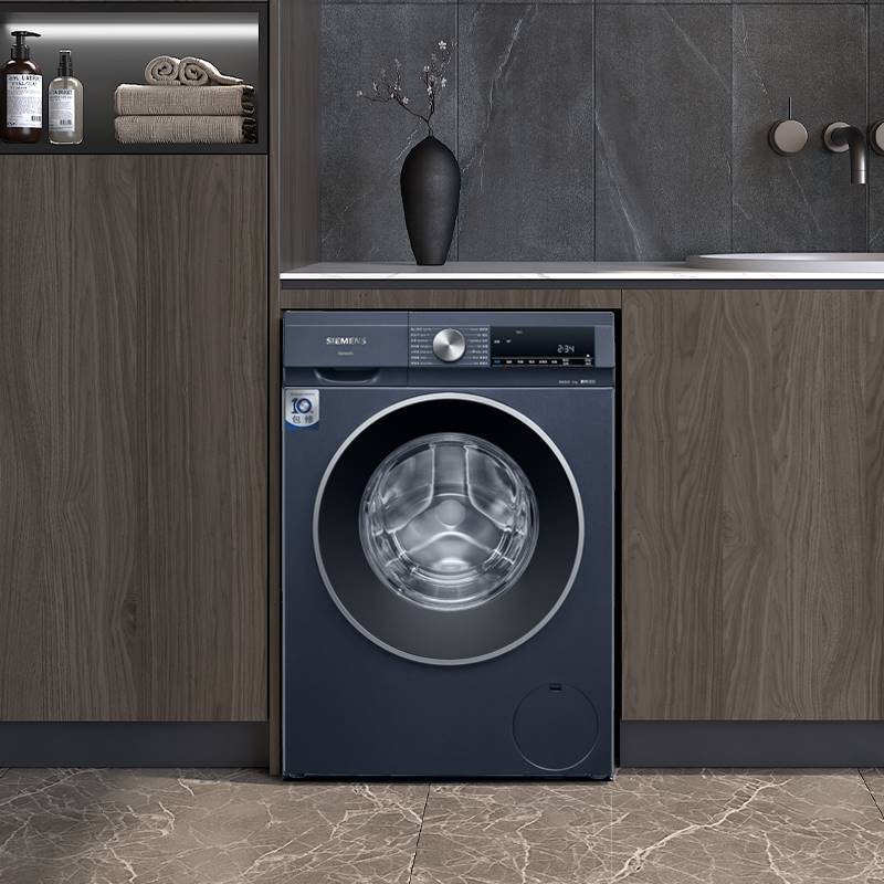 SIEMENS/西门子 WG52A1X10W 10KG变频智能除渍全自动滚筒洗衣机高清大图