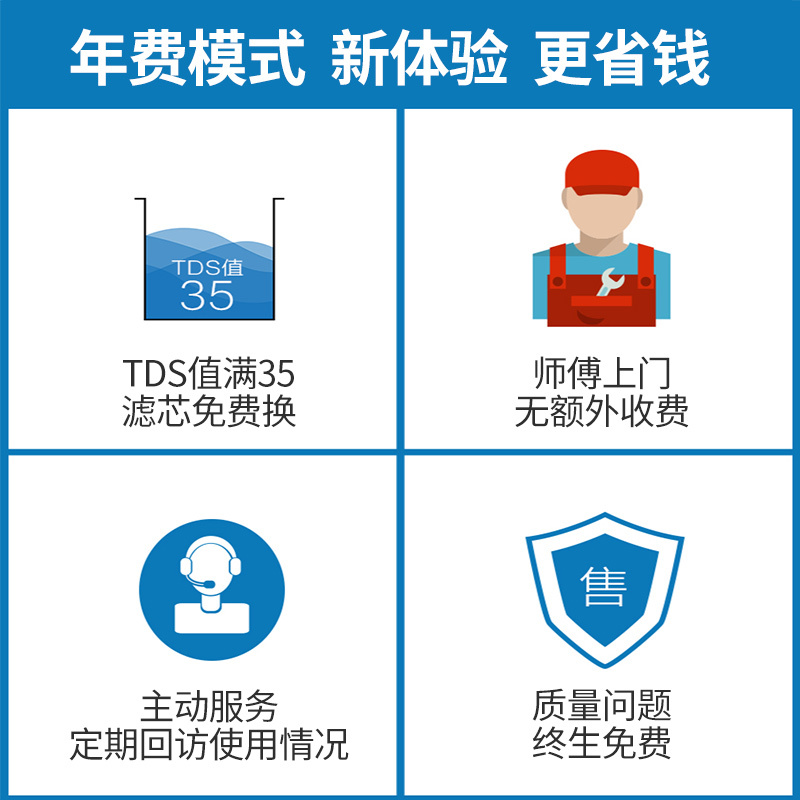 浩泽净水器家用厨房直饮自来水过滤器厨下式软水纯水机ro反渗透JZY-A2B3