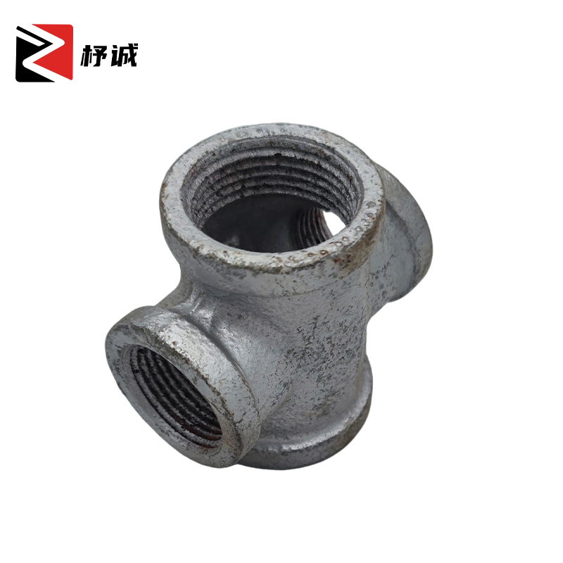 杼诚玛钢四通40*20/个高清大图