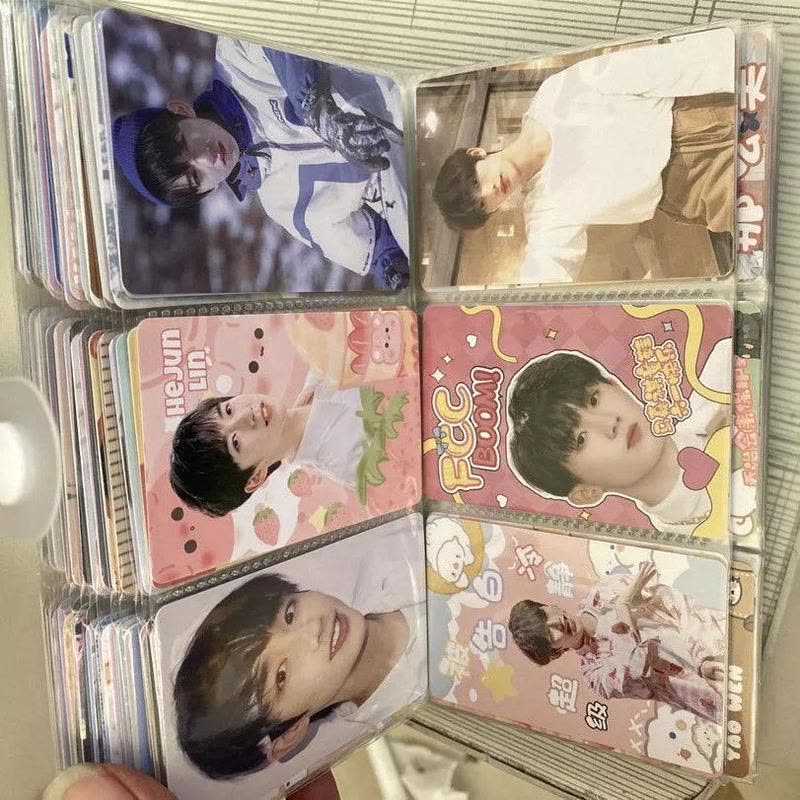 追星收纳小卡册卡片专辑刘耀文TNT时代少年团蔡徐坤宋亚轩透卡包120卡位  